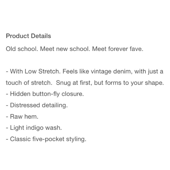 ❤️ GAP Cheeky Jeans size 14 High-Rise Raw-Hem Button-Fly Crop Jeans 14 NWTS-$80 - Picture 6 of 7